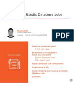 Configuring Elastic Database Jobs Slides