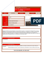 Flash Report Accidente Sr. Enrique Torres G.