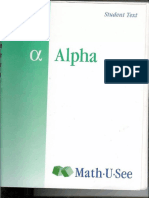 MUS Alpha PDF