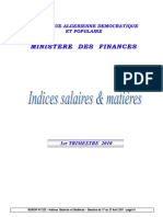 BOMOP N°1232 - Indices Salaires Et Matières - Semaine Du 17 Au 23 Avril 2011 - Page 01