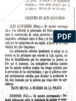 Piden Obras Urgentes en El Alto Guayabero - Voz - 120 - 19610313