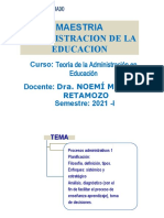 Planificación estratégica en educación