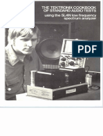 Tektronix Cookbook of Standard Audio Tests
