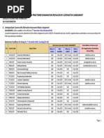 Appendix 3 - List of SST Courses With Alternative Assessment (July 2020 ...