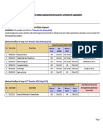 Appendix 1 - List of CFS Courses With Alternative Assessment (July 2020 ...