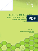 Ensino de Línguas No Curso de Letras