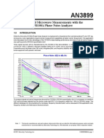 UHF and Microwave Measurements With The 53100A Phase Noise Analyzer