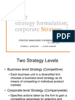 Strategic Management & Business Policy: Thomas L. Wheelen J. David Hunger