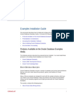 Examples Installation Guide: Products Available On The Oracle Database Examples Media