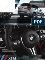 BMW X5 M: Exterior Colors Interior Trims Upholstery Wheels / Tires Packages Technical Data