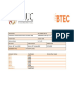 P Btec H N D B 32. B S (5) : Ualification NIT Number AND Title