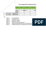 Form Daftar Relawan Dan Rekap SK POKJA Pemutakhiran Data SDGs Prov Jateng