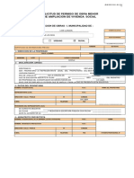 Solicitud ampliación vivienda social municipalidad Los Lagos