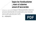 50 anni dopo la rivoluzione sessuale, non ci siamo ancora messi d'accordo