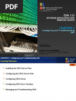 Network Infrastructure Windows Server: Configuring and Troubleshooting DNS