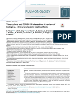 Tuberculosis and COVID-19 Interaction - A Review of Biol