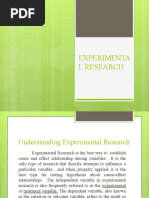 Experimental Research