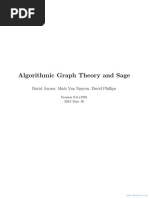 Algorithmic Graph Theory and Sage