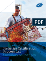 MSC Fisheries Certification Process 2 2 Summary of Changes