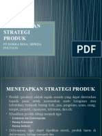 Menetapkan Strategi Produk