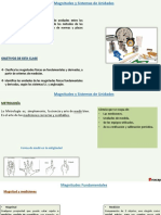 Magnitudes y Sist. de Unidades