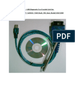 OBDII - USB Diagnostic 5 or 8 Switch Unit For: Alfa Romeo / Fiat / Lancia + Vag (Audi, VW, Seat, Skoda) Vag-Com