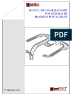 Manual de Canalizaciones Por Sistemas de Bandejas Portacables (Geditrays)