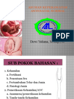 ASUHAN KEPERAWATAN ANTENATAL NORMAL