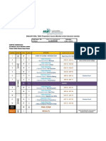 ENGLISH PASS, TOEIC Preparation Course (Blended & Semi-Intensive) Calendar