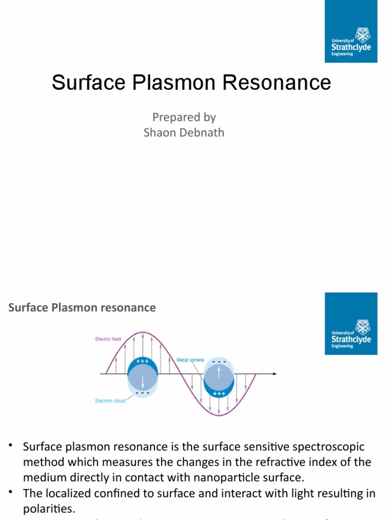 Surface Plasmon Resonance | PDF