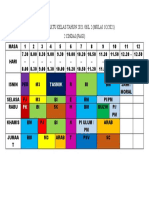 JADUAL WAKTU KELAS 2C TAHUN 2021