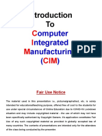 3-Introduction To CIM