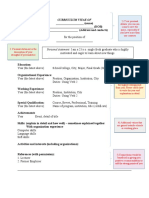 Basic Content Curriculum Vitae