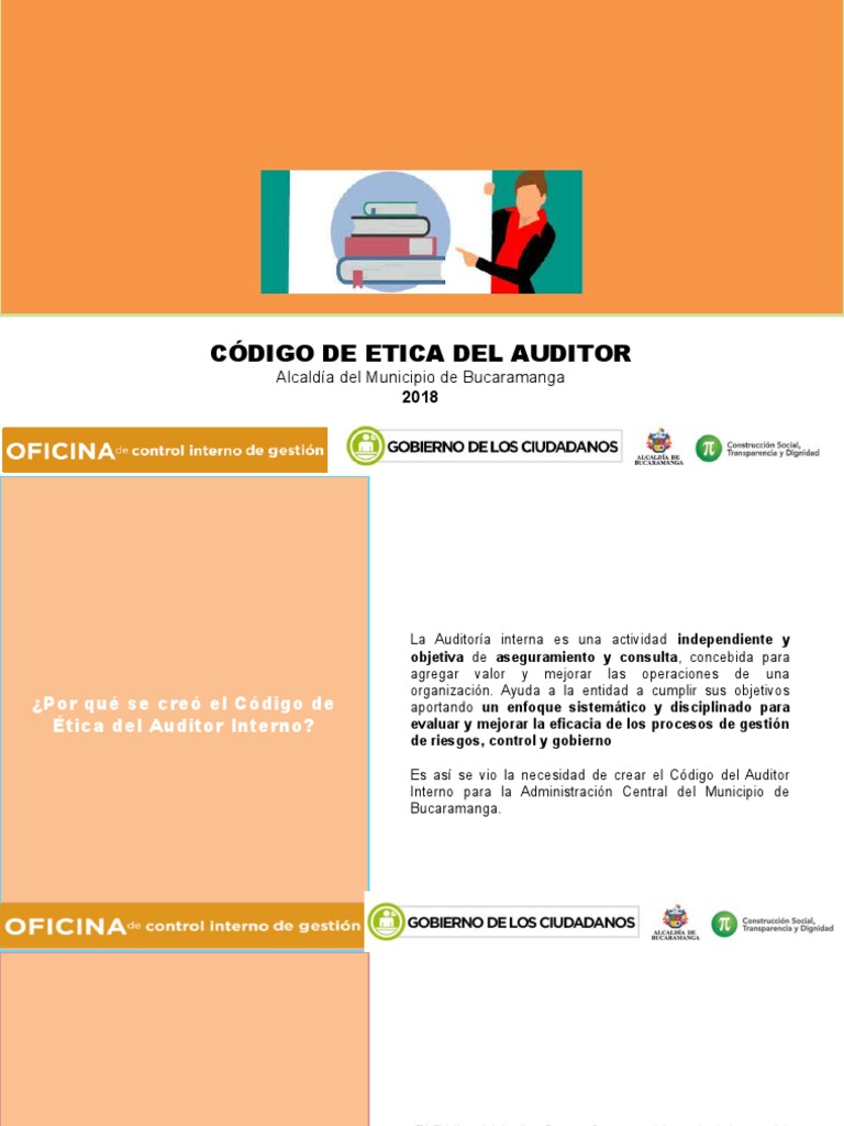 Codigo de Etica Del Auditor Interno V2 | PDF | Contralor | Auditoría