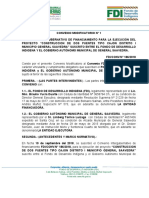 CONVENIO MOD. CARTERA 2 Saavedra 186 Cierre y Auditoria