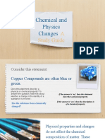 Chem & Physical Properties & Changes