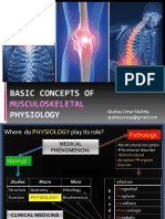 Basic Concepts of Physiology: Musculoskeletal