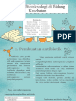 Biotek Kel 2 Aplikasi Biotek Di Bidang Kesehatan