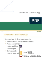 1 - Introduction To Hematology