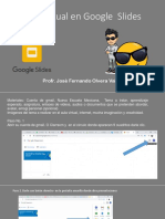 Aula Virtual en Google Slides Instructivo