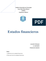 Estados Financieros