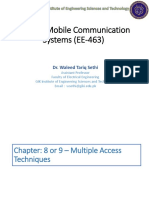 Cellular Mobile Communication Systems (EE-463) : Dr. Waleed Tariq Sethi