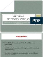 Medidas de Frecuencia en La Salud.