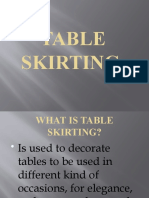Table Skirting