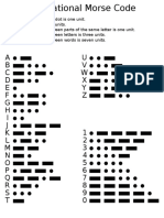 International Morse Code