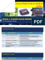 Modul 2. Konsep Dasar Mikrokontroler