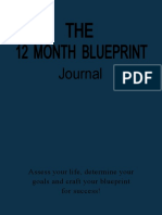 The 12 Month Blueprint Journal