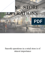 Retail Store Operation