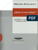 Foucault, Michel (2010) - Qué Es Un Autor