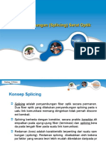 Penyambungan (Splicing) Serat Optik